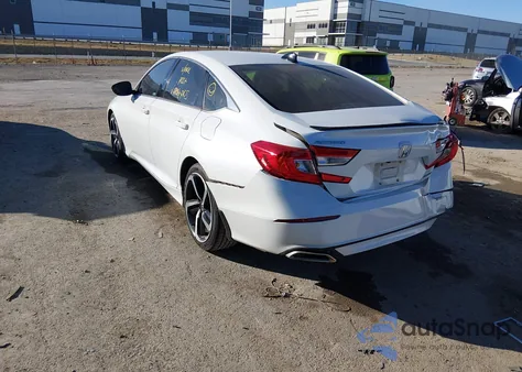 2021 Honda Accord Sport z USA, uszkodzony, nr VIN 1HGCV1F37MA060087